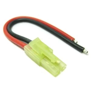 Image of Etronix Male Micro Tamiya Connector With 10Cm 18Awg Silicone Wire
