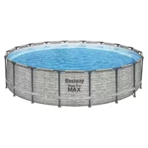Image of Bestway Steel Pro Max Frame 488X122Cm Pool Set With Filter Pump