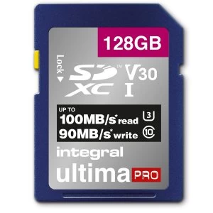 Image of Integral Ultima PRO 128GB SDXC Memory Card