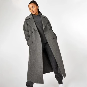 Image of Jack Wills Wool Overcoat - Grey