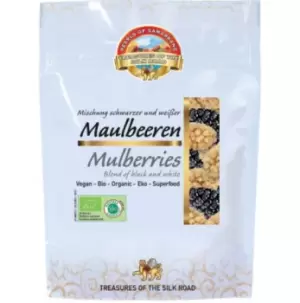 Image of Pearls Of Samarkand Organic Black & White Mulberries - 100g