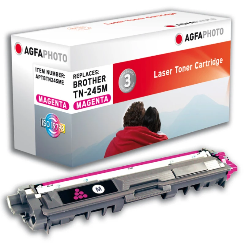 Image of AgfaPhoto APTBTN245ME toner cartridge Magenta