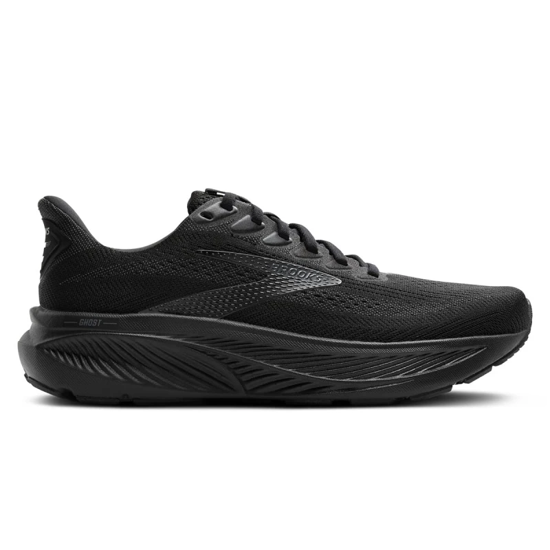Image of Brooks Brooks Ghost 17 Womens Black/black/ebony - Black / Standard / 7