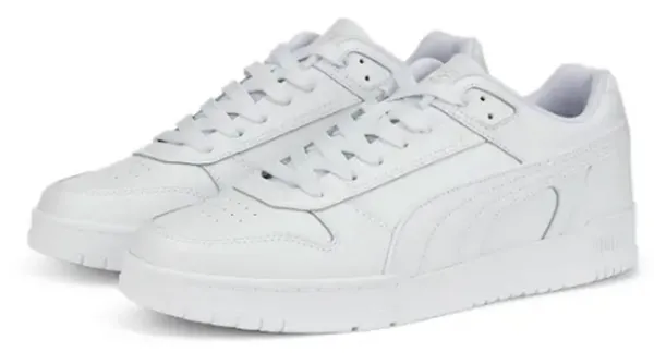 Image of Puma White - Team Gold Rbd Game Low Sneakers White Female 4 176769UK