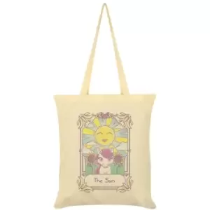 Image of Deadly Tarot The Sun Kawaii Tote Bag (One Size) (Cream) - Cream
