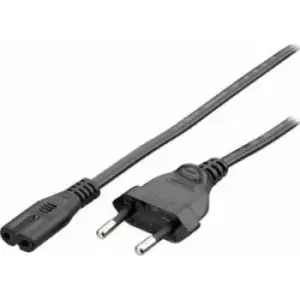 Image of Equip Current Cable [1x CEE plug - 1x CEE plug] 1.80 m Black