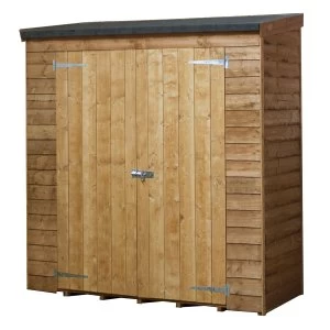 Image of Mercia Overlap Pent Store - 6 x 6ft