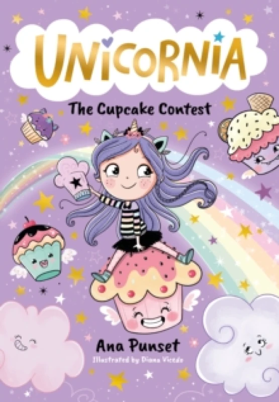 Image of Unicornia: The Cupcake Contest : The bestselling illustrated magical unicorn series for kids aged 5-8, perfect for budding bakers Paperback / softback