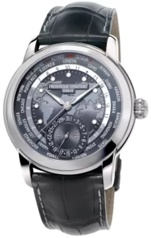 Image of Frederique Constant Watch Worldtimer Manufacture Mens