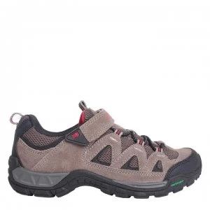 Image of Karrimor Summit Childrens Walking Shoes - Charcoal/Red
