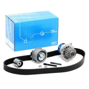 Image of SKF Water Pump + Timing Belt Kit VW,AUDI,SEAT VKMC 01250-3 038109119L,038109119N,038109119P 038109243M,038109244J,038109244N,038109454A,045109243F