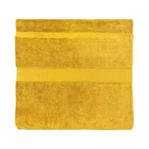 Image of Cleopatra Egyptian Cotton Hand Towel Ochre