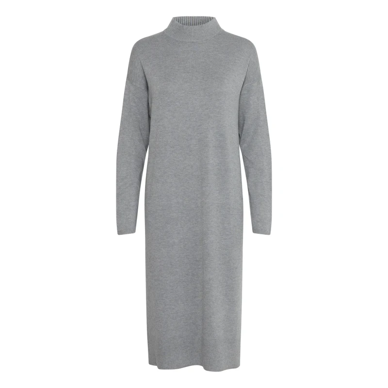 Image of b.Young Womens turtleneck pul dress b.young Mmorla Gris Female XS