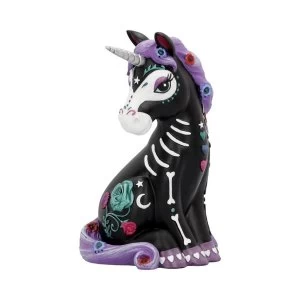 Image of Sugarcorn Skeleton Unicorn Figure