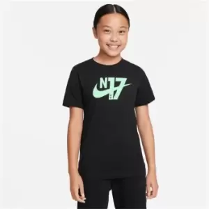 Image of Nike Tottenham Hotspur FC Voice T-Shirt Juniors - Black