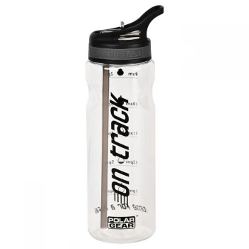 Image of Polar Gear 750ml Daily Water Tracker Bottle - Black