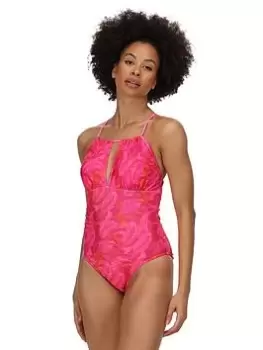 Image of Regatta Halliday Costume, Pink Print, Size 10, Women