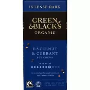 Image of GB Organic Hazelnut Currant 90g Bar