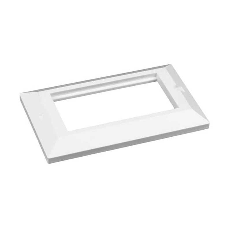 Image of FDL BEVELLED 86 x 145mm MODULAR FACEPLATE - 2 GANG / 4 MODULES