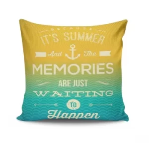 Image of NKRLNT-057 Multicolor Cushion