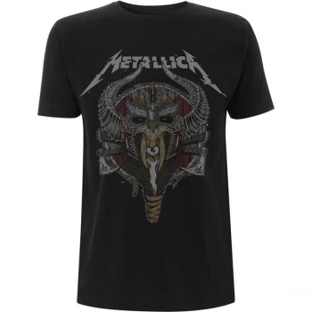Image of Metallica - Viking Unisex Large T-Shirt - Black