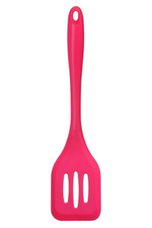 Image of Premier Housewares Zing Silicone Slotted Turner Pink
