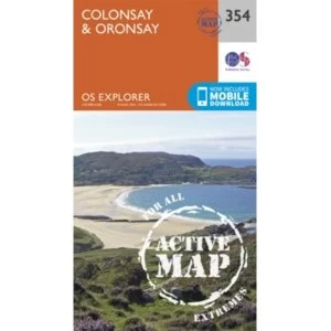 Image of Colonsay and Oronsay by Ordnance Survey (Sheet map, folded, 2015)