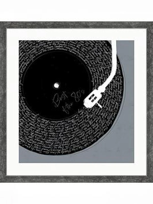 Image of Discover the Best of the 80s Framed Print