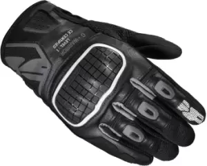 Image of Spidi G-Warrior Motorcycle Gloves, black-grey, Size S, black-grey, Size S