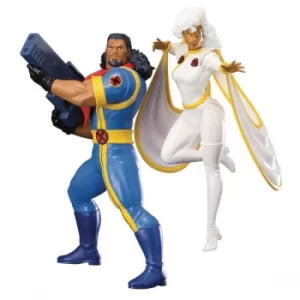 Image of Bishop & Storm (X-Men Animated Series) ArtFX Kotobukiya 2 Pack Statue