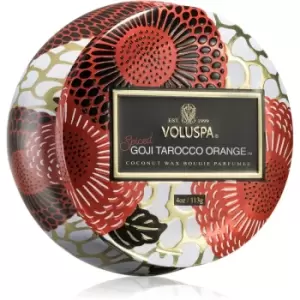 Image of Voluspa Japonica Holiday Spiced Goji Tarocco Orange Scented Candle 113g