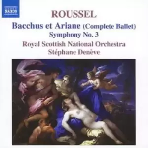 Image of Albert Roussel - Bacchus Et Ariane (Complete Ballet) (Deneve, Rsno) CD Album - Used