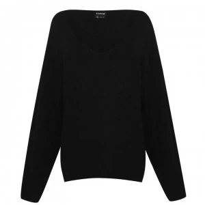 Image of Firetrap Lounge V Neck Ladies - Black