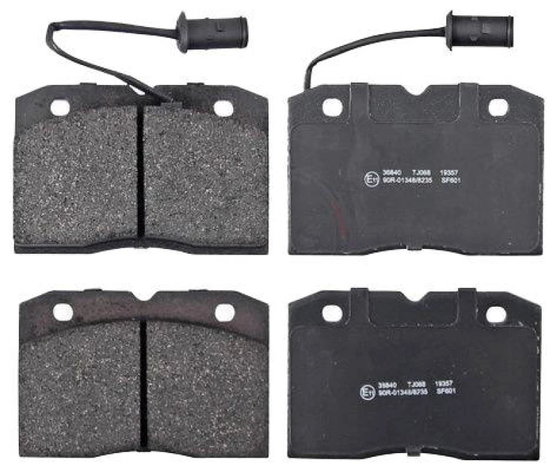 Image of A.B.S. 36840 Brake pad set with integrated wear sensor Brake Pad Set,disc brake (402)