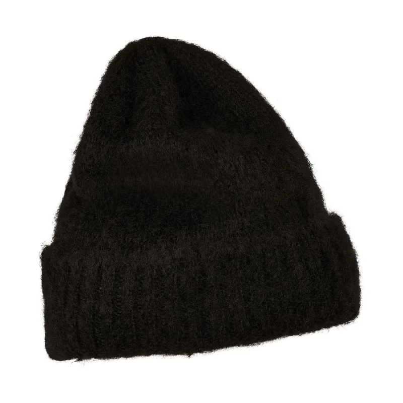 Image of Yupoong Mens Flexfit Acrylic Beanie in Black Male One Size
