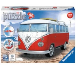 Image of Ravensburger VW T1 Camper Van 3D Jigsaw Puzzle (162 Pieces)