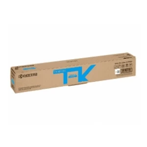 Image of Kyocera TK8115C 1T02P3CNL0 Cyan Laser Toner Ink Cartridge