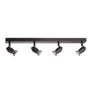 Image of Bomba 4 Light Spotlight Bar Bronze