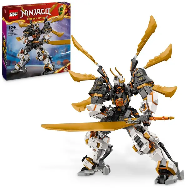 Image of LEGO LEGO NINJAGO Cole's Titan Dragon Mech Adventure Toy 71821