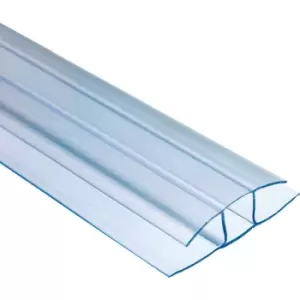 Image of Polycarbonate H profile Clear 3m x 16mm
