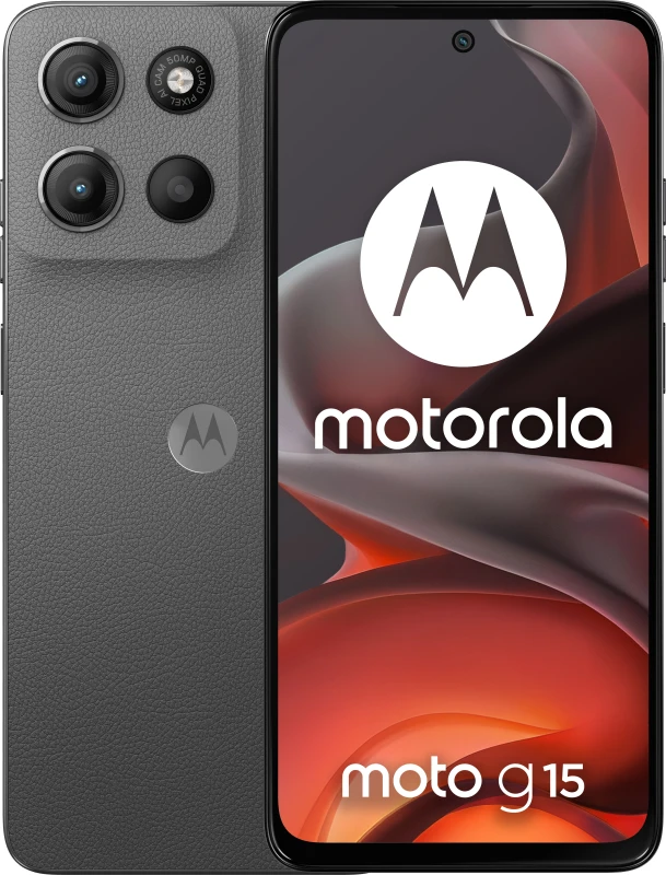 Image of MOTOROLA Moto G15 - 128GB, Grey, Silver/Grey 840023280856