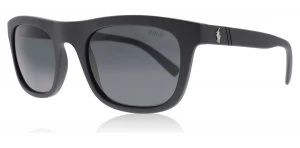 Image of Polo Ralph Lauren PH4126 Sunglasses Matte Black 528487 54mm