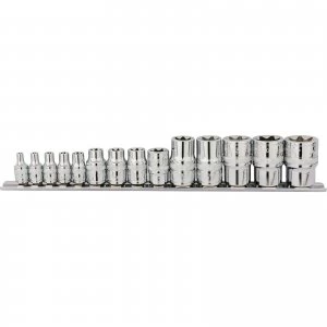 Image of Draper 14 Piece Combination Drive Torx Socket Set Combination