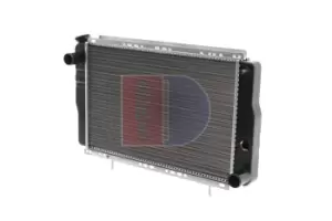 Image of AKS DASIS Engine radiator Mechanically jointed cooling fins 180010N Radiator, engine cooling,Radiator RENAULT,4 (112_),4 Kasten (R21_, R23_)