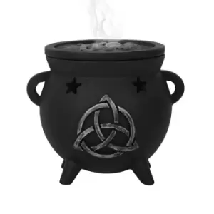 Image of Triquetra Cauldron Incense Cone Burner