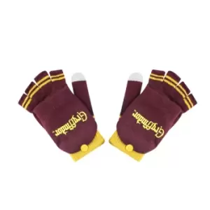 Image of Harry Potter Gloves (Fingerless) Gryffindor