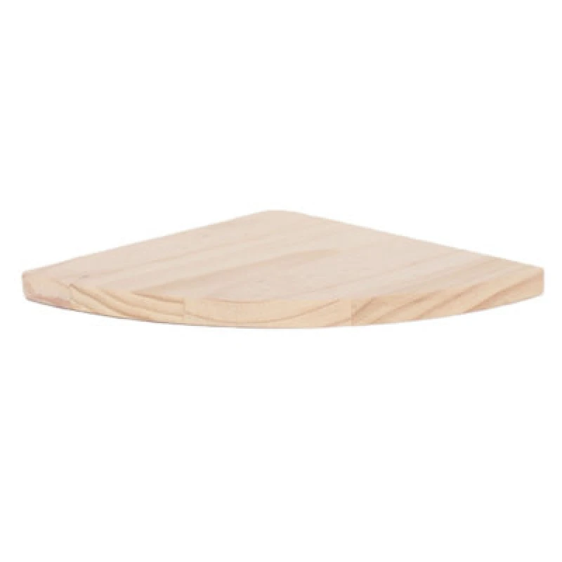 Image of Core Products Solid Pine Corner Shelf Kit, 20Cm Floating Shelf, Natural Finish - Diy Paintable