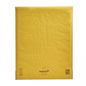 Image of Mail Lite Bubble Lined Size K7 350x470mm Gold Postal Bag Pack of 50