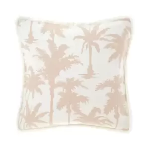 Image of Luana Fringed Pillow Sham White