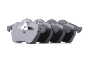 Image of RIDEX Brake pad set 402B0006 Brake pads,Brake pad set, disc brake VW,AUDI,SKODA,Golf IV Schragheck (1J1),GOLF III (1H1),PASSAT Variant (3B5)